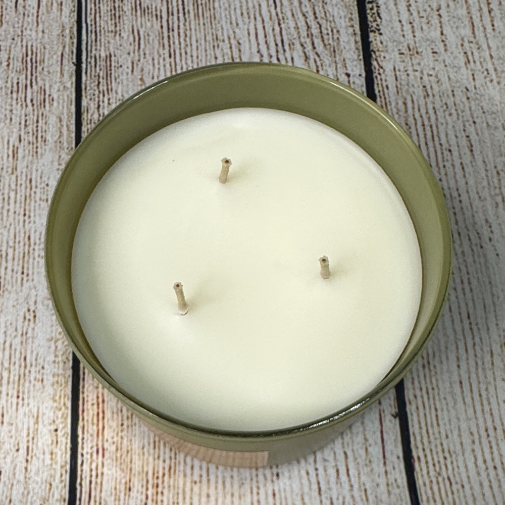 White Barn Bath & Body Works Evergreen & Fir 3-Wick Candle NWT - Picture 7 of 9